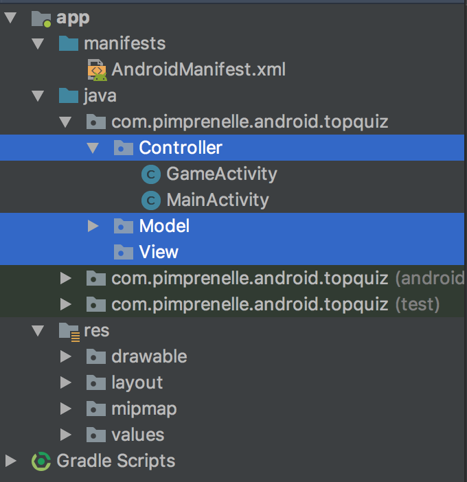 Organization unit android studio что это